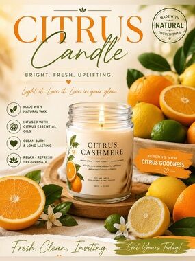 🍊Citrus Cashmere🍊🕯️